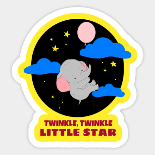 Twinkle Twinkle Little Star Sticker